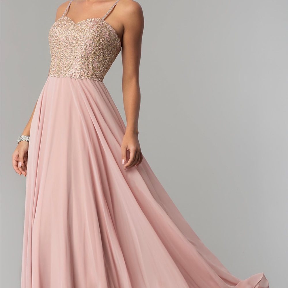 Light pink PROM DRESS